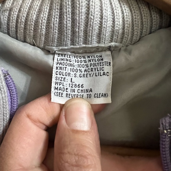 Vintage 80s puffer jacket size small - Picture 4 of 6